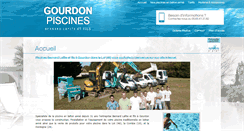 Desktop Screenshot of gourdonpiscines.com